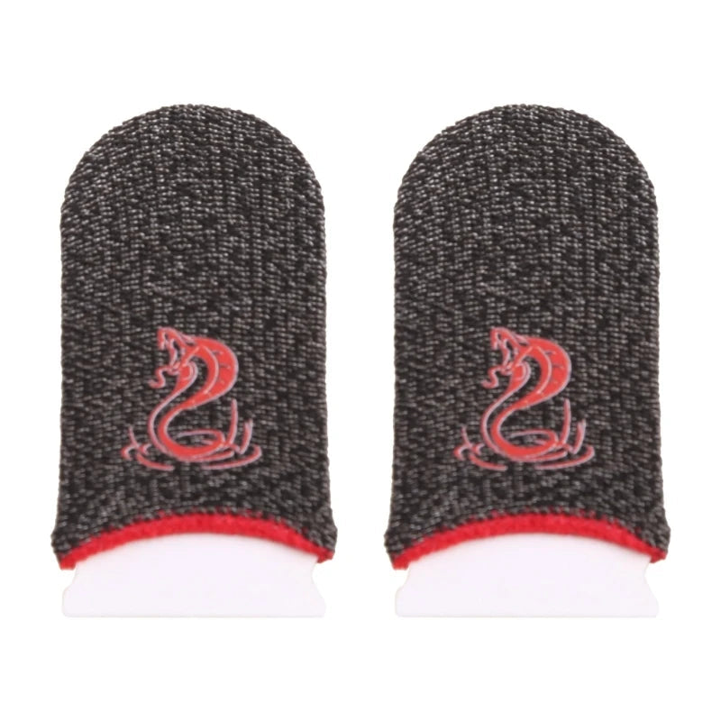 1 Pair Gamer Sleeve Sweatproof Dedales Gamer Finger Cover Touch Screen Fingertips Sleeve For PUBG Mobile Games Game Accessories Techelectronicx