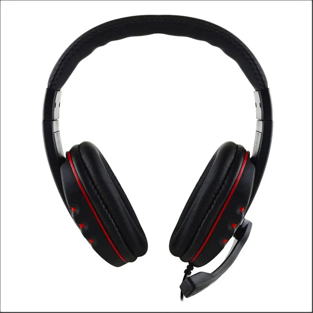 Headphones 3.5mm Wired Gaming Headset Earphones Music For PS4 Play Station 4 Game PC Chat computer With Microphone - TechElect