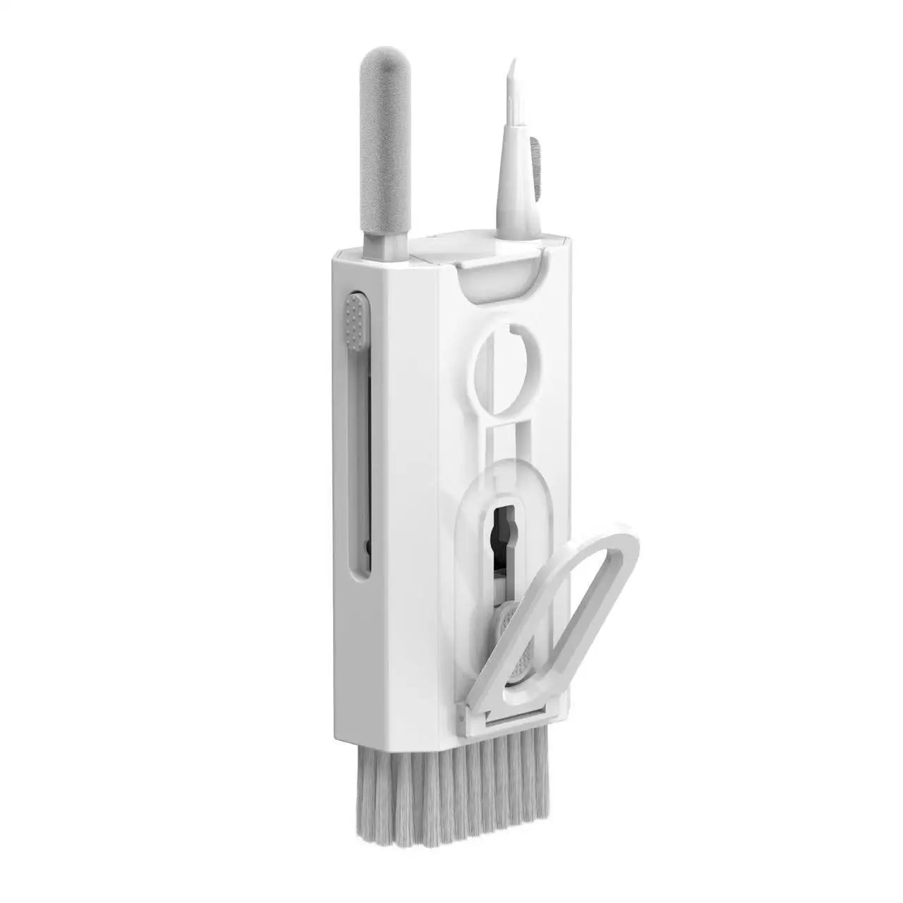 11-in-1 Computer Cleaning Kit Bluetooth Earphone Cleaner Pen Keyborad Camera Brush Sim Card Ejector Keycap Puller Phone Holder TechElect