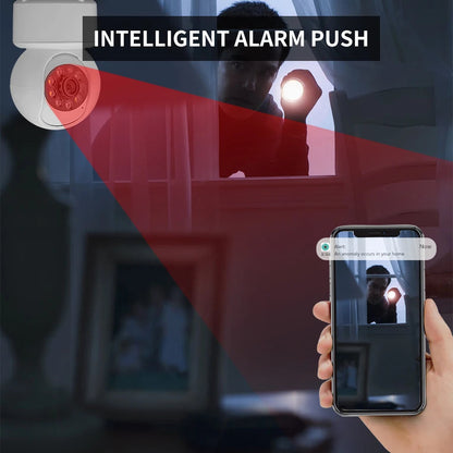 1080P Smart WIFI Security Protection Pet Baby Monitor Camera Full Color Night Vision Automatic Tracking Two-Way Audio ICSEE TechElect