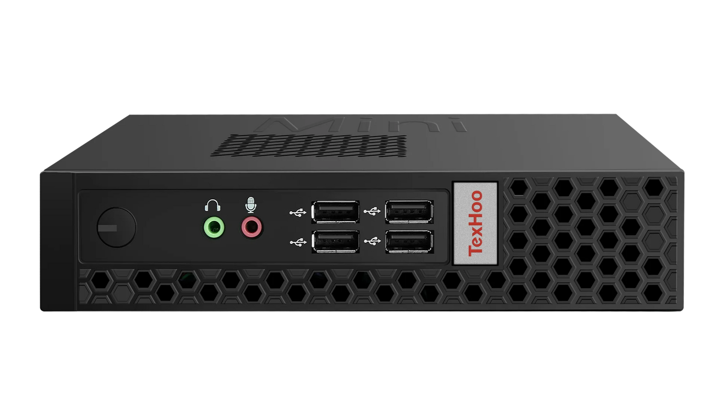 TexHoo Mini PC Gaming Computer Intel Core i5 13500H AMD R7 5800H Processor ITX Windows 11 Pro 10 System Unit DDR4 NVMe WiFi Techelectronicx