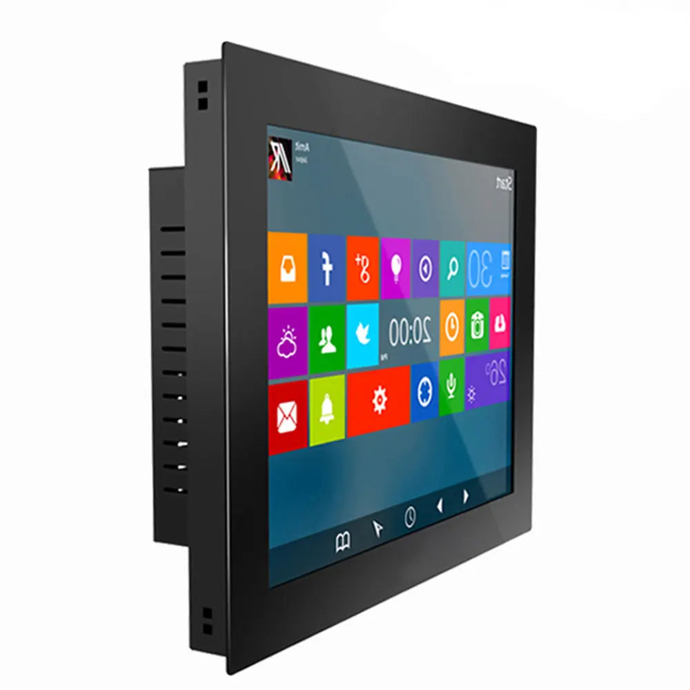 10" 12" 15 Inch Industrial Computer All In One PC Mini Tablet Panel With Resistive Touch Screen Intel Core i3 with Win 10 PRO Techelectronicx