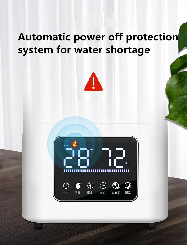 110V/220 Air humidifier Home 23.8LHumidifier Diffuser Industrial Mist Maker Flavoring For Home увлажнитель возду Techelectronicx