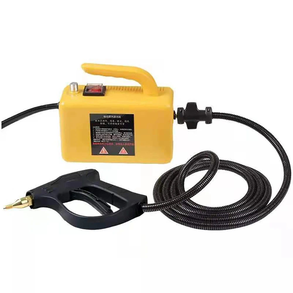 110V-240V High Temperature Steam Cleaner For Hood Air Conditioner Car Mobile Cleaning Machine Pumping Sterilization Disinfector Techelectronicx