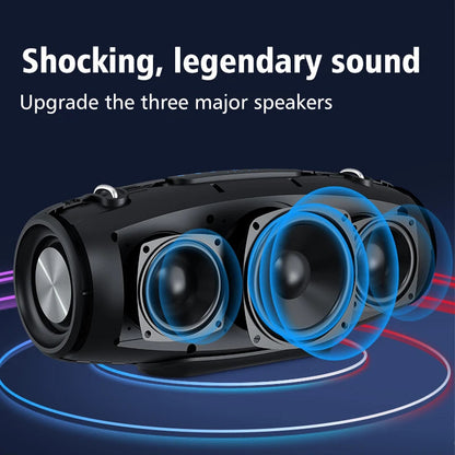 ZEALOT-S67 Bluetooth Speaker 60W Output Power Bluetooth Speaker with Excellent Bass Performace Hifi Portable Boombox Techelectronicx