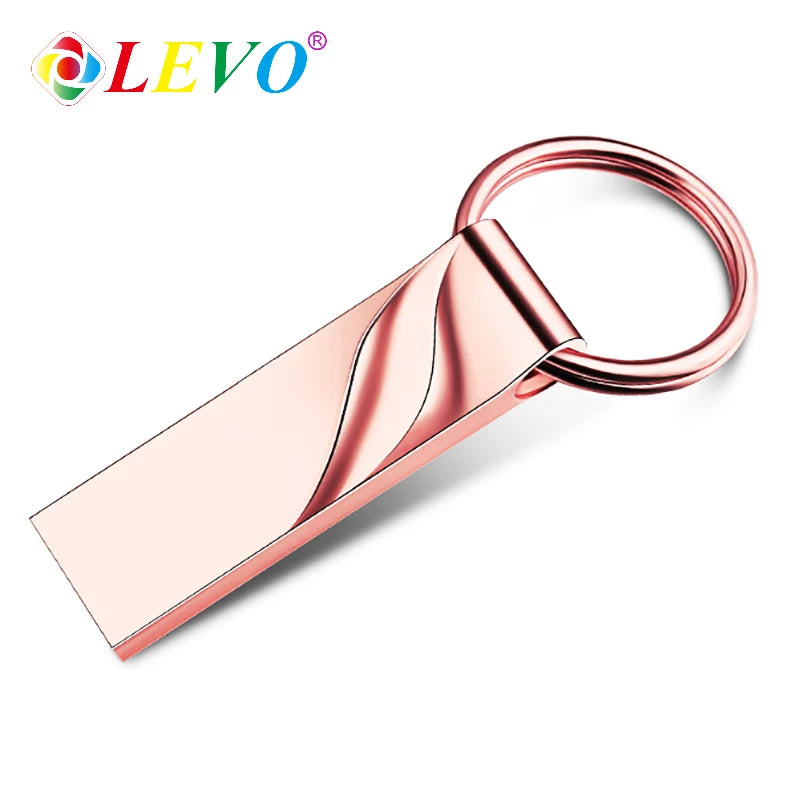100% original metal USB flash disk USB2.0 8GB 16GB 32GB 64GB high speed metal mini U disk pen drive 128GBU disk memory stick Techelectronicx