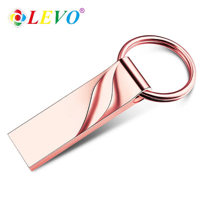100% original metal USB flash disk USB2.0 8GB 16GB 32GB 64GB high speed metal mini U disk pen drive 128GBU disk memory stick Techelectronicx