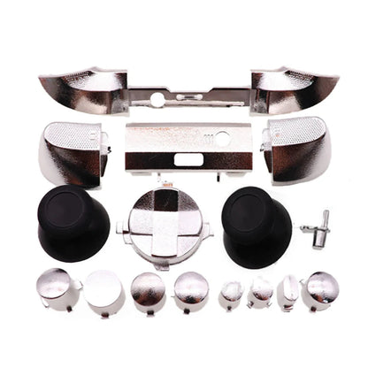 YUXI For Xbox Series S X Controller Replacement Buttons Chrome Plated LB RB LT RT Bumpers Triggers D-pad ABXY Techelectronicx