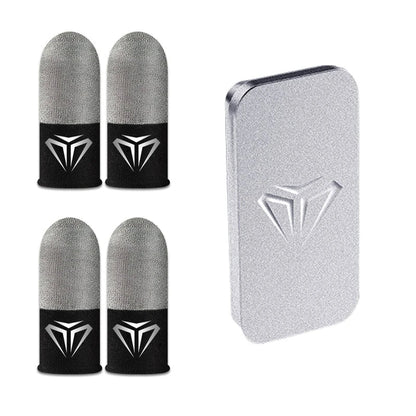 1 Pair Gamer Sleeve Sweatproof Dedales Gamer Finger Cover Touch Screen Fingertips Sleeve For PUBG Mobile Games Game Accessories Techelectronicx