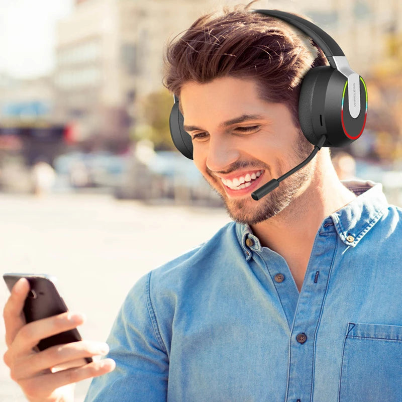 Headphone Wireless Bluetooth TWS HIFI Headset Passiv Noise Reduction Game Earphone Subwoofer Earplug for Iphone Sumsamg Earpiece - TechElect