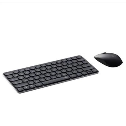 100% Original Rapoo 9000S 78 key wireless/Bluetooth keyboard mouse multimode blade ultra-thin, compact and portable Techelectronicx
