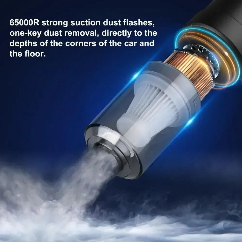 Xiaomi Wireless 690000Pa Car Vacuum Portabale Cleaner Cordless Handheld Auto Vacuum High-power Vacuum Cleaner For Home OfficeCar Techelectronicx