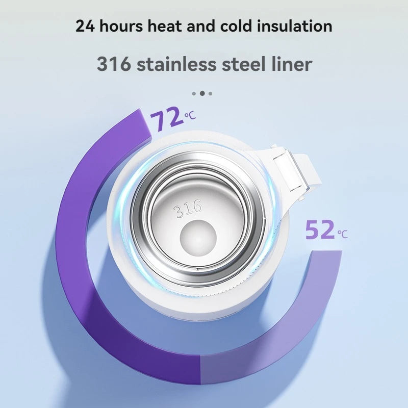 1.5L Thermos water bottle Stainless Steels Vacuum Flask Hot Coffee tea Water Heat Preservation Bottles Cold Tumbler drinkware TechElect