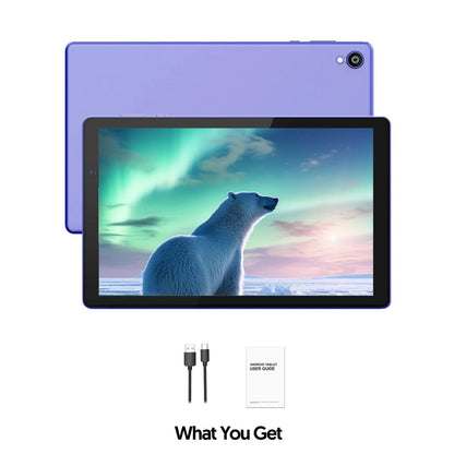 10-inch Android 12 tablet, quad-core processor, 4(2+2) GB RAM, 32GB ROM, Bluetooth, WiFi, dual cameras Techelectronicx