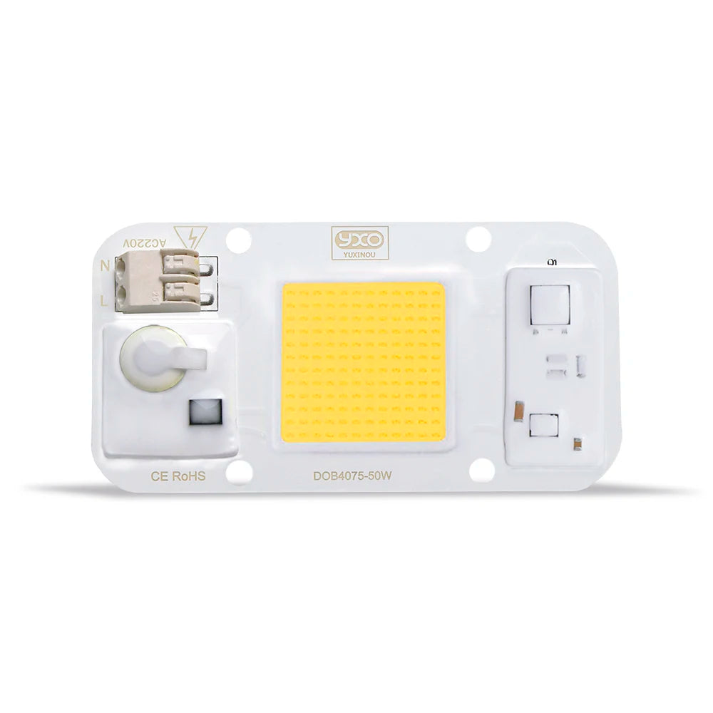 YXO Driverless Sam-ng lm283b Full Spectrum Led Grow Light Chip DOB AC COB Module 50W Lamp Beads No Need Driver For Indoor Plant Techelectronicx