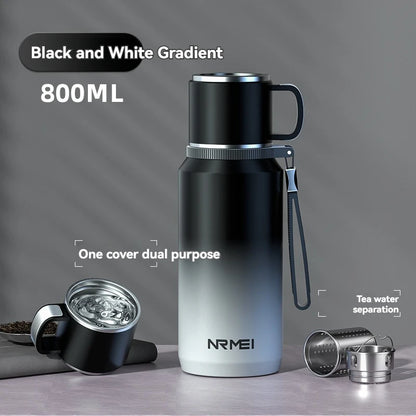 1.5L Thermos water bottle Stainless Steels Vacuum Flask Hot Coffee tea Water Heat Preservation Bottles Cold Tumbler drinkware TechElect