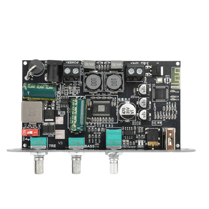 ZK-1001U DC 9-24V Single 100W BT Amplifier Board Module Supports APP Amplifier Chip TPA3116D2 Female Socket 5.5 * 2.1 Interface Techelectronicx