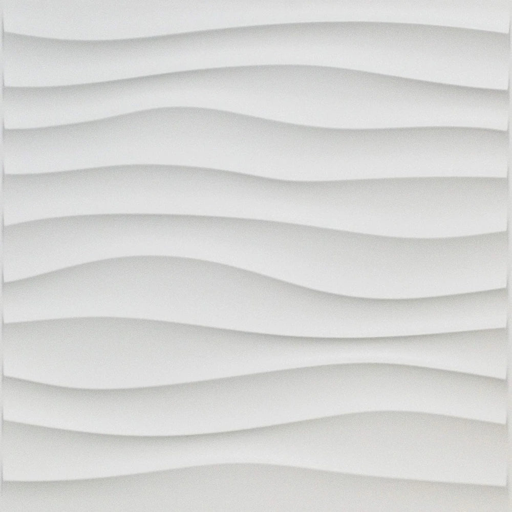 10pcs Diamond Design Decorated 3D Wallpanel, 30cmx30cm Matte White/Black, Diy Home Decoration Wallboard Techelectronicx