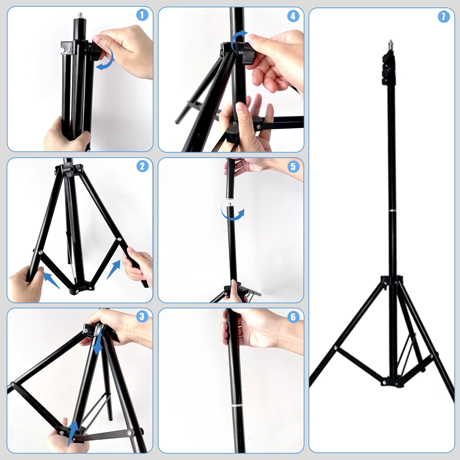 10" 26cm LED Selfie Ring Light Photography Video Light RingLight Phone Stand Tripod Fill Light Dimmable Lamp Trepied Streaming Techelectronicx