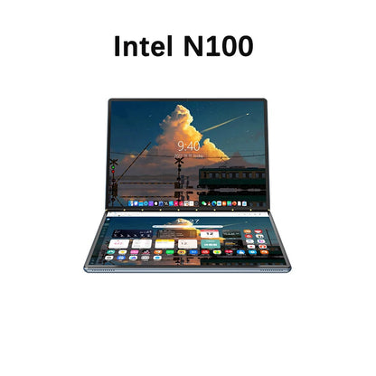 YSJMNPC Dual Screen Laptop 10.9+10.95 Inch Touch Screen Notebook Intel i3 1215U N100 WIFI6 2 in 1 Laptop Tablet Computer Techelectronicx