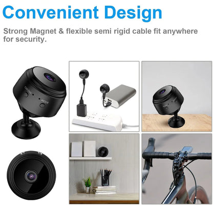 2pcs A9 Mini Camera Wifi Wireless IP Security Video Camcorders Night Vision Mobile Camera Video HD 1080P Surveillance Smart Home TechElect