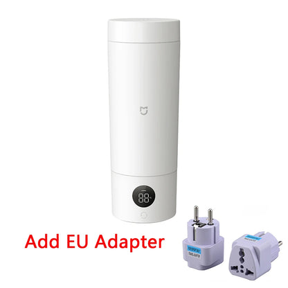 XIAOMI Mijia Portable Electric Kettle 2 Thermos Cup Fast Water Boiler 350ml Smart Temperature Insulated Kettle Travel 110V-240V TechElect