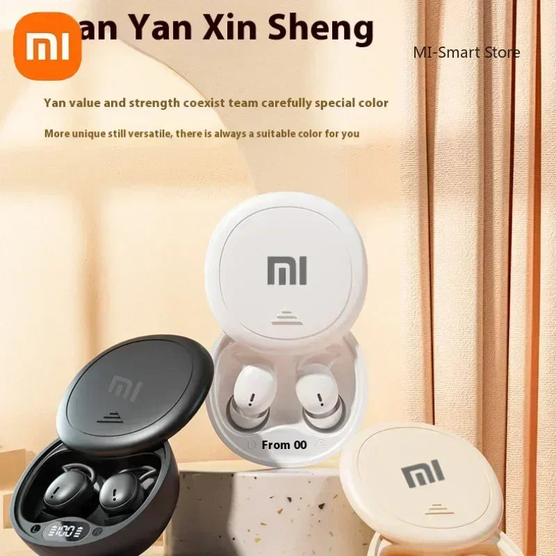 XIAOMI MIJIA TWS Sleep Wireless Earbuds M73 Bluetooth5.4 In Ear Stereo Hidden Earphones Noise Cancelling Headphones With Mic Techelectronicx