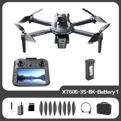 Xiaomi XT606GPS Screen Brushless Aerial Photography Drone 4K HD Dual Camera Brushless Motor 5G WIFI  Remote Control Quadcopter Techelectronicx