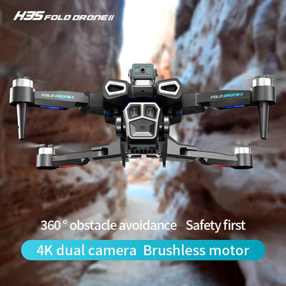 【TYRC H35】Rc camera drone 4K professional high-definition camera brushless motor long-range obstacle avoidance Techelectronicx