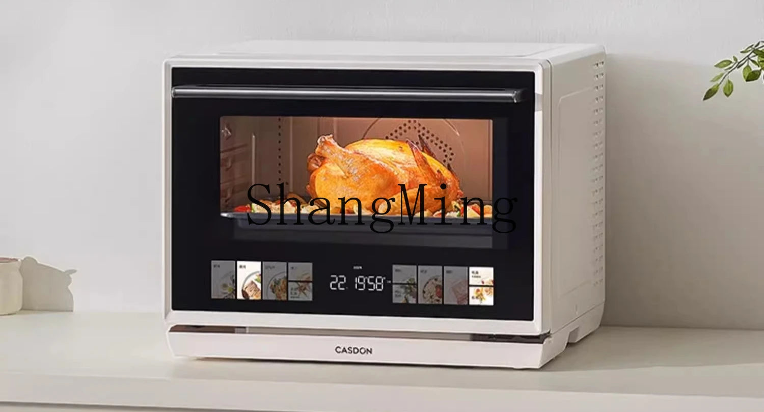ZYY micro-steaming, baking and frying all-in-one machine, desktop household electric oven, four-in-one water microwave oven Techelectronicx