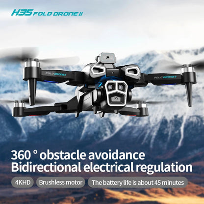 【TYRC H35】Rc camera drone 4K professional high-definition camera brushless motor long-range obstacle avoidance Techelectronicx