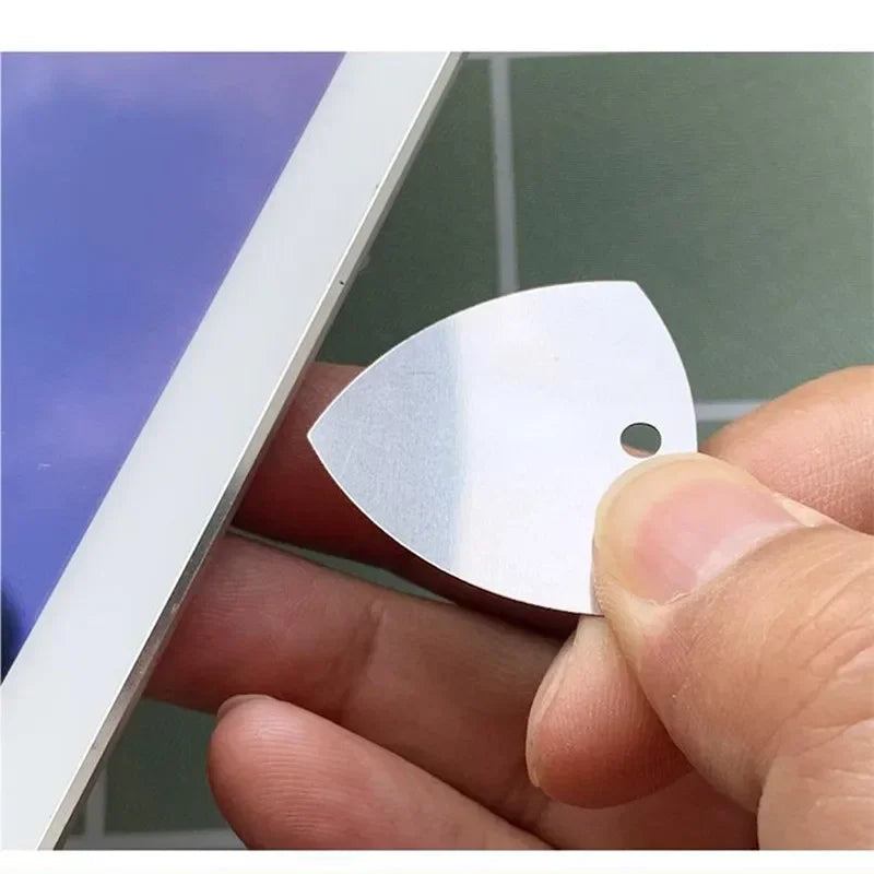 10/20/50PCS Metal Phone Opening Tools Metal Guitar Picks Pry Opener for iPhone iPad Tablet PC Disassemble Repair Tool Kit Techelectronicx