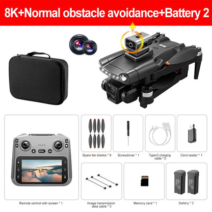 Xiaomi Mijia V198MAX Drone 8K Profesional FPV Brushless Laser obstacle avoidance Aerial Optical Foldable Quadcopter Mini 4K Dron Techelectronicx