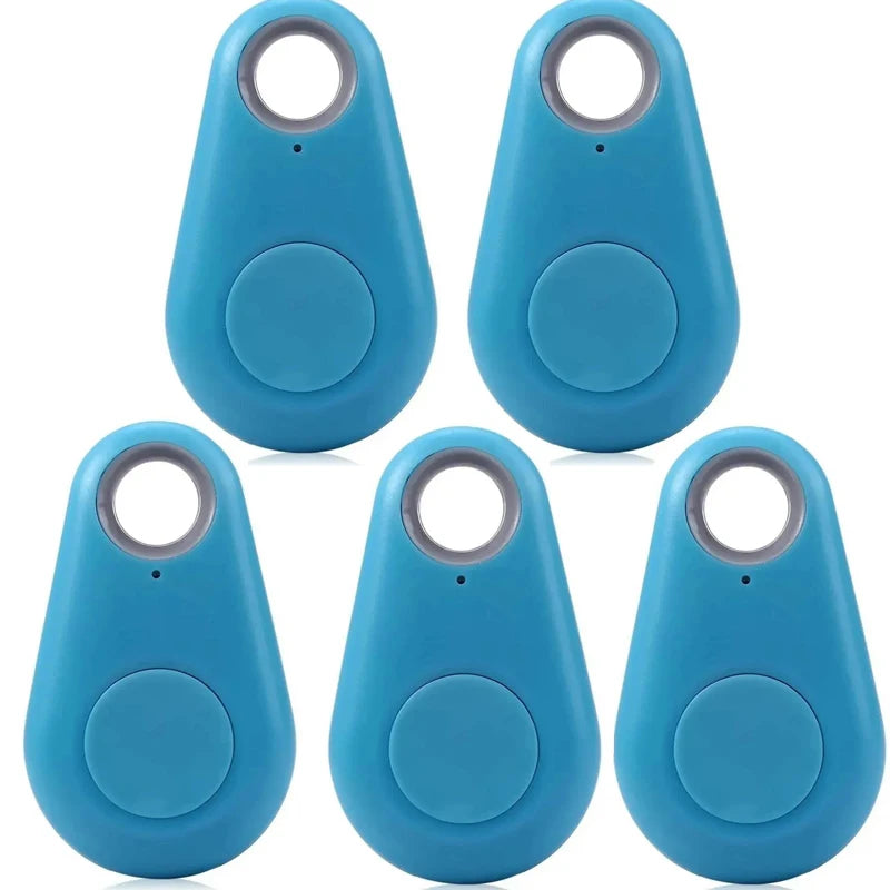 1-5pcs Wireless Mini GPS Tracker Anti-lost Alarm Key Child Bag Wallet Finder Bluetooth APP Locator Smart Tag For Ios and Android Techelectronicx