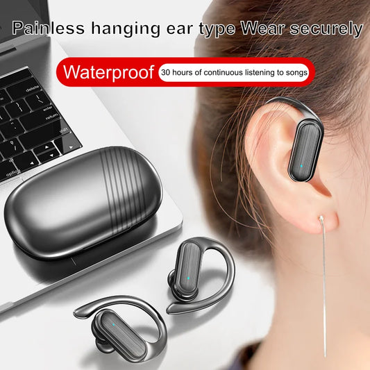 Wireless Bluetooth Earphones High Quality Headphones HD Sound Quality Stereo Noise Cancelling Anti-sweat Universal Headphones - TechElect