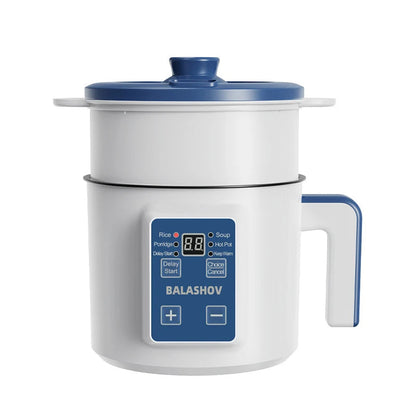 1.7L Electric Rice Cooker Single Double Layer 220V Multi Cooker Non-Stick Smart Mechanical MultiCooker Steamed Rice Pot For Home Techelectronicx