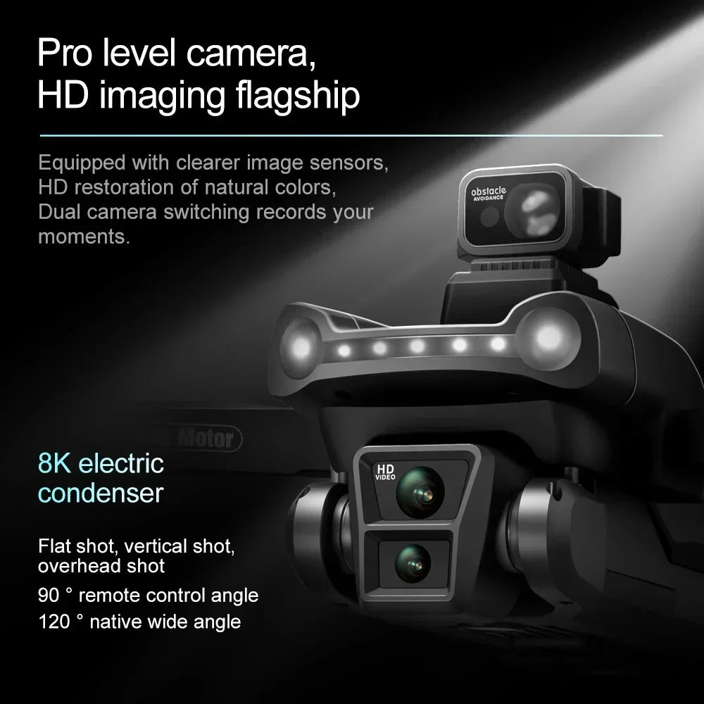 Xiaomi Mijia V198GPS Drone 4K Profesional FPV Brushless Laser obstacle avoidance Aerial Optical Foldable Quadcopter Mini 8K Dron Techelectronicx