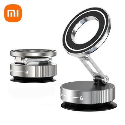 Xiaomi Super Strong Magnetic Phone Holder Foldable Design 360° Adjustable Vacuum Car Mount For Car Desk Bathroom Phone Holder Techelectronicx