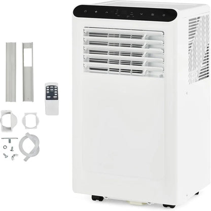 10,000 BTUs Portable Air Conditioners, Portable AC for Room Up to 450 Sq.Ft, 3-IN-1 Quiet AC Unit with Fan & Dehumidifier Techelectronicx