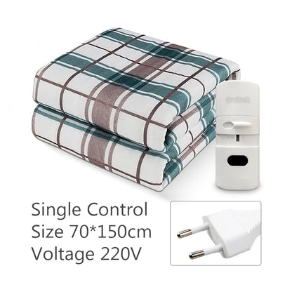 110/220V Electric Blanket Thicker Heaters Electrica Smart Control Heated Blanket Winter Carpet Mat for Home Bedroom Use TechElect