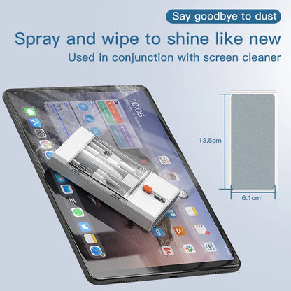 22 in 1 Cleaning Kit Keyboard Cleaner Brush Bluetooth Earphones Cleaning Pen Earbuds Phones Laptop Cleaning Tools Keycap Puller TechElect