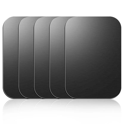 1/2/5/10pcs Magnetic Metal Plate Disk Car Phone Holder Stickers Magnetic Patch Sticker for Tablet Mobile Phone Car Stand Mount Techelectronicx