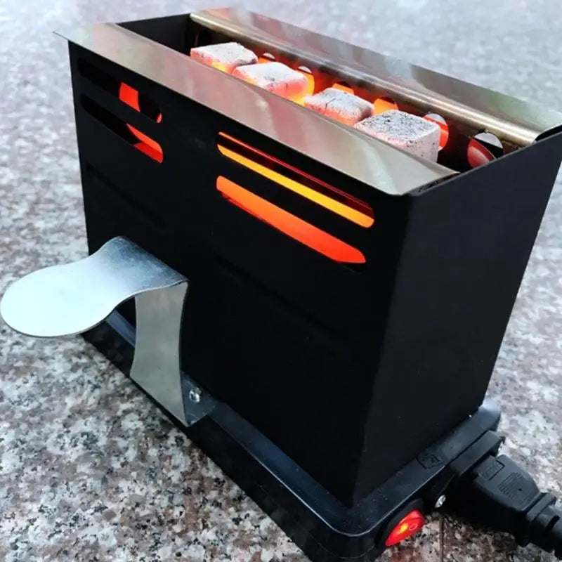110V 220V 800W Black Shisha Hookahs Charcoal Stove Heater Coal Burners Hot Plate N58D Techelectronicx