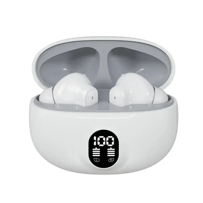 895B Wireless Headsets Bluetooth Earphone 5.3 ENC Earbuds LED Power Display TWS Sport Headphone with Mic for Smart Phone TechElect