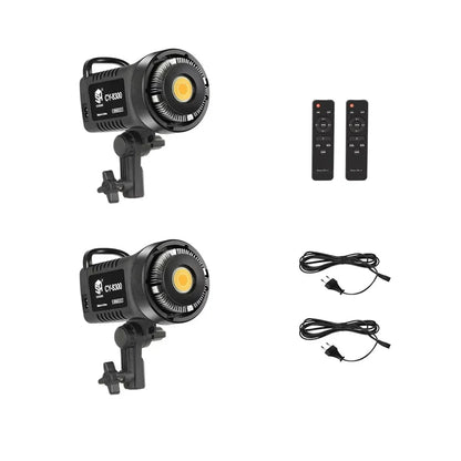 100W Photography LED Video Light  Daylight-Balanced Sun Lamp for Portrait Flash Studio Accessories Youtube Live Techelectronicx