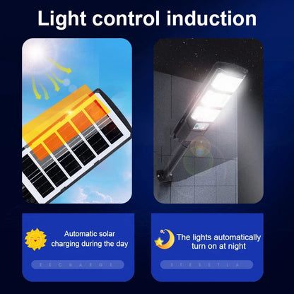 100000LM 2000W/1500W/1000W Solar Led Light Outdoor Powerful Outdoor Motion Sensor Solar Lamp Waterproof Garden Street Lamp TechElect