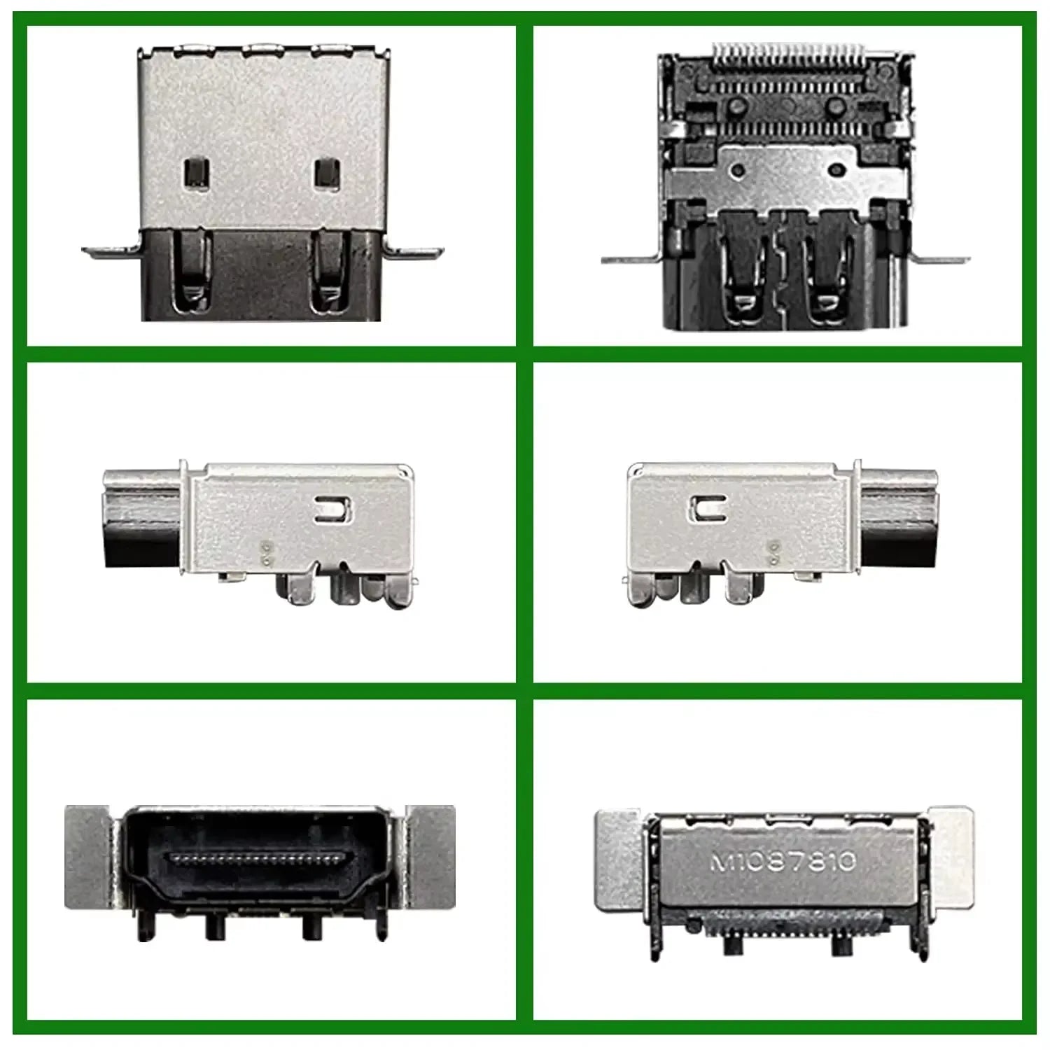 1-10pcs XSS XSX HDMI Port Connector Socket for Xbox Series X / Xbox Series S Replacement HDMI-Compatible Port Socket Connector Techelectronicx