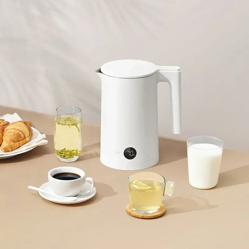 XIAOMI Mijia Thermos Electric Kettle 2, 220V 1800W Fast Water Boiler Smart Temperature Control and Display Tea Coffee Pot 1.5L TechElect
