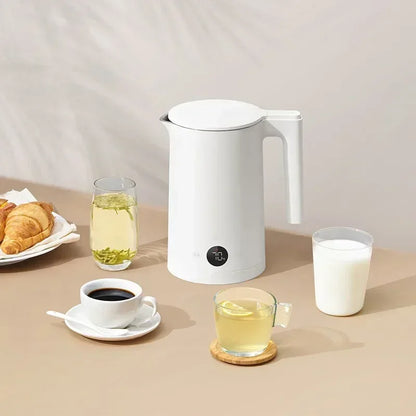 XIAOMI Mijia Thermos Electric Kettle 2, 220V 1800W Fast Water Boiler Smart Temperature Control and Display Tea Coffee Pot 1.5L TechElect