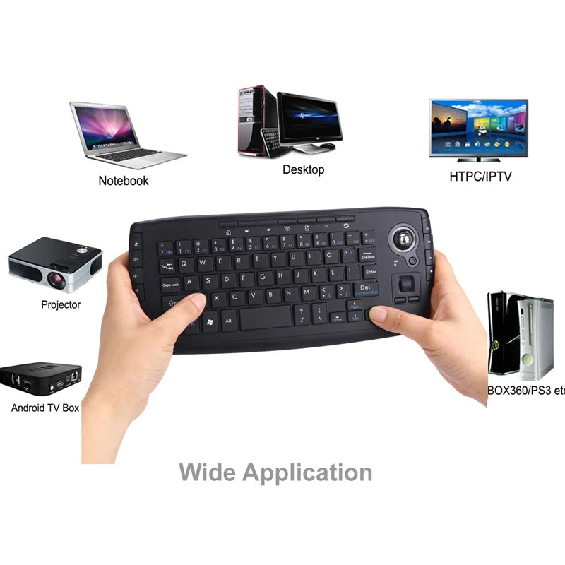 Xiaomi New Mechanical Keyboard Trackball Mouse 2.4G 2-in-1 Portable Quick Connection Function  For Computers Tablets And Tvs Techelectronicx